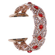 Fint Apple Smartwatch Metall Och Strass Universell Armband