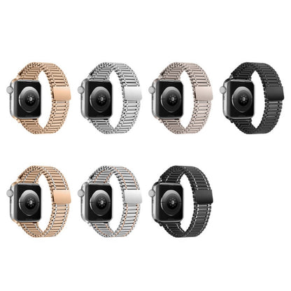 Helt Vildt Hårdfør Metal Universal Rem passer til Apple Smartwatch - Pink#serie_4