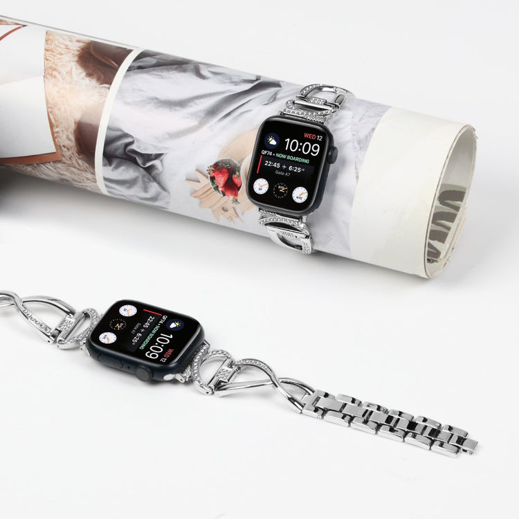 Supercool Metal Universal Rem passer til Apple Smartwatch - Sølv#serie_3