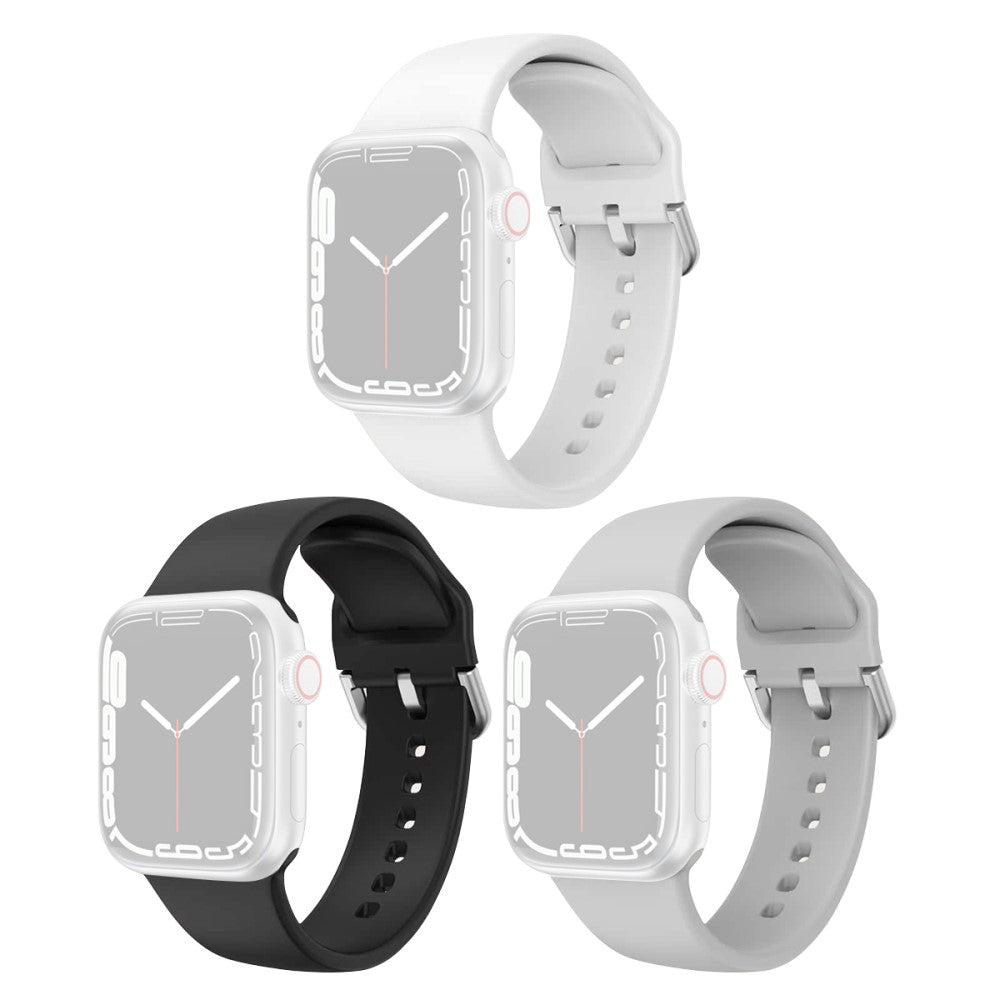 Holdbart Silikone Universal Rem passer til Apple Smartwatch - Flerfarvet#serie_1