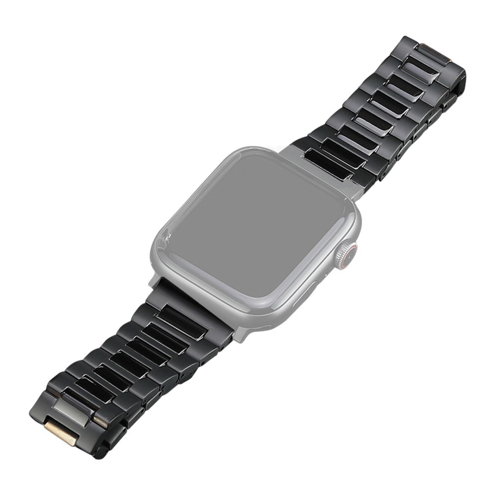Helt Vildt Komfortabel Metal Universal Rem passer til Apple Smartwatch - Sort#serie_2