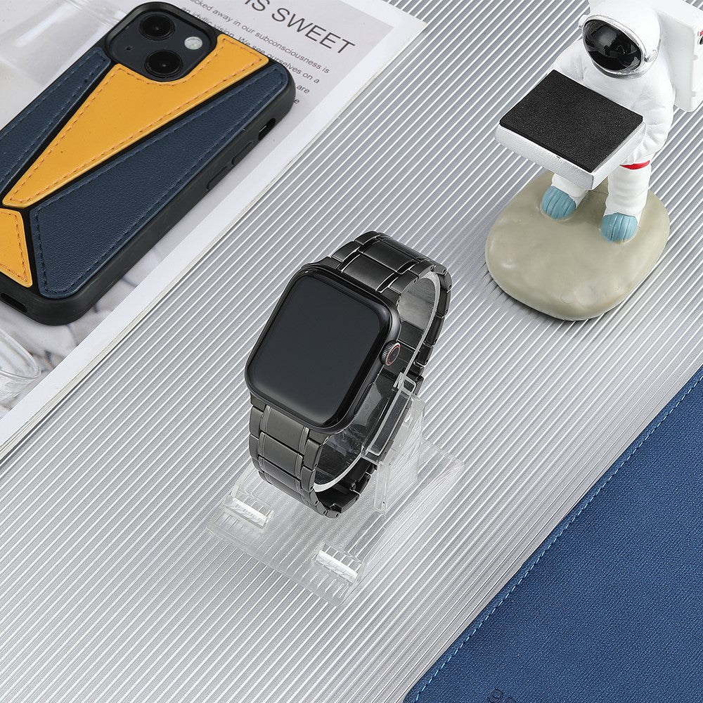 Helt Vildt Pænt Metal Universal Rem passer til Apple Smartwatch - Sølv#serie_3