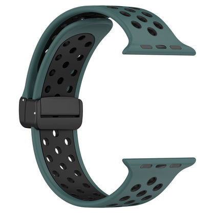 Alle Tiders Silikone Universal Rem passer til Apple Smartwatch - Grøn#serie_4