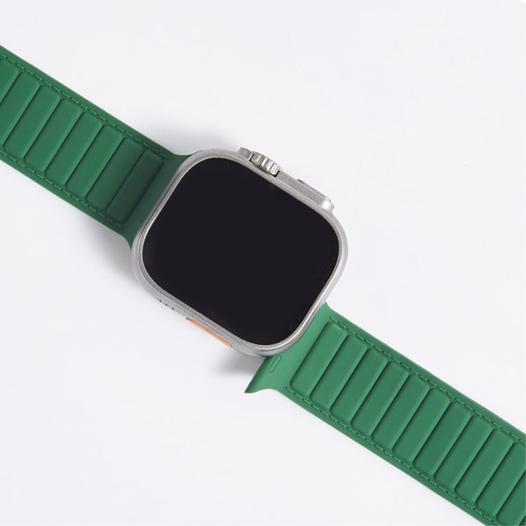 Super Sejt Silikone Universal Rem passer til Apple Smartwatch - Rød#serie_10
