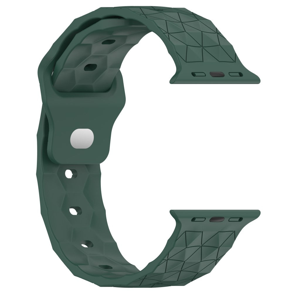 Super Kønt Silikone Universal Rem passer til Apple Smartwatch - Grøn#serie_11
