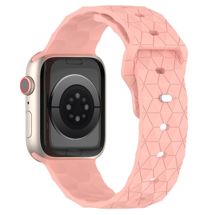Super Kønt Silikone Universal Rem passer til Apple Smartwatch - Pink#serie_3