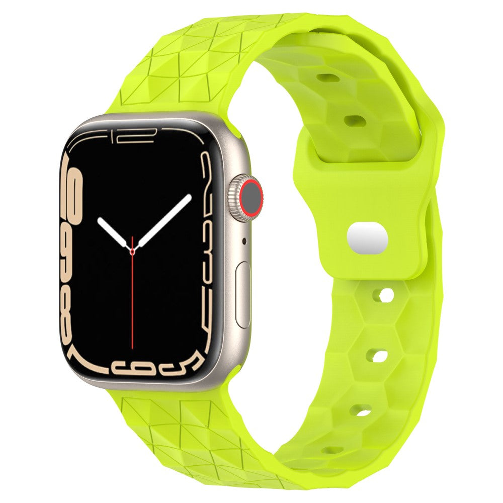 Super Kønt Silikone Universal Rem passer til Apple Smartwatch - Grøn#serie_8