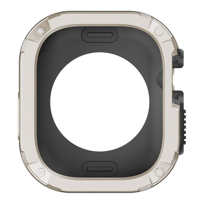 Beskyttende Silikone Universal Bumper passer til Apple Smartwatch - Hvid#serie_7