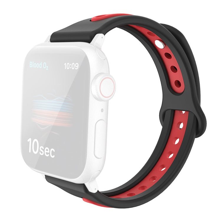 Vildt Fantastisk Silikone Universal Rem passer til Apple Smartwatch - Rød#serie_2