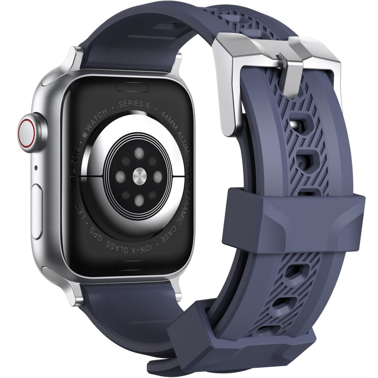 Mega Pænt Silikone Universal Rem passer til Apple Smartwatch - Blå#serie_3