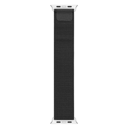Rigtigt Pænt Metal Og Nylon Universal Rem passer til Apple Smartwatch - Sort#serie_1