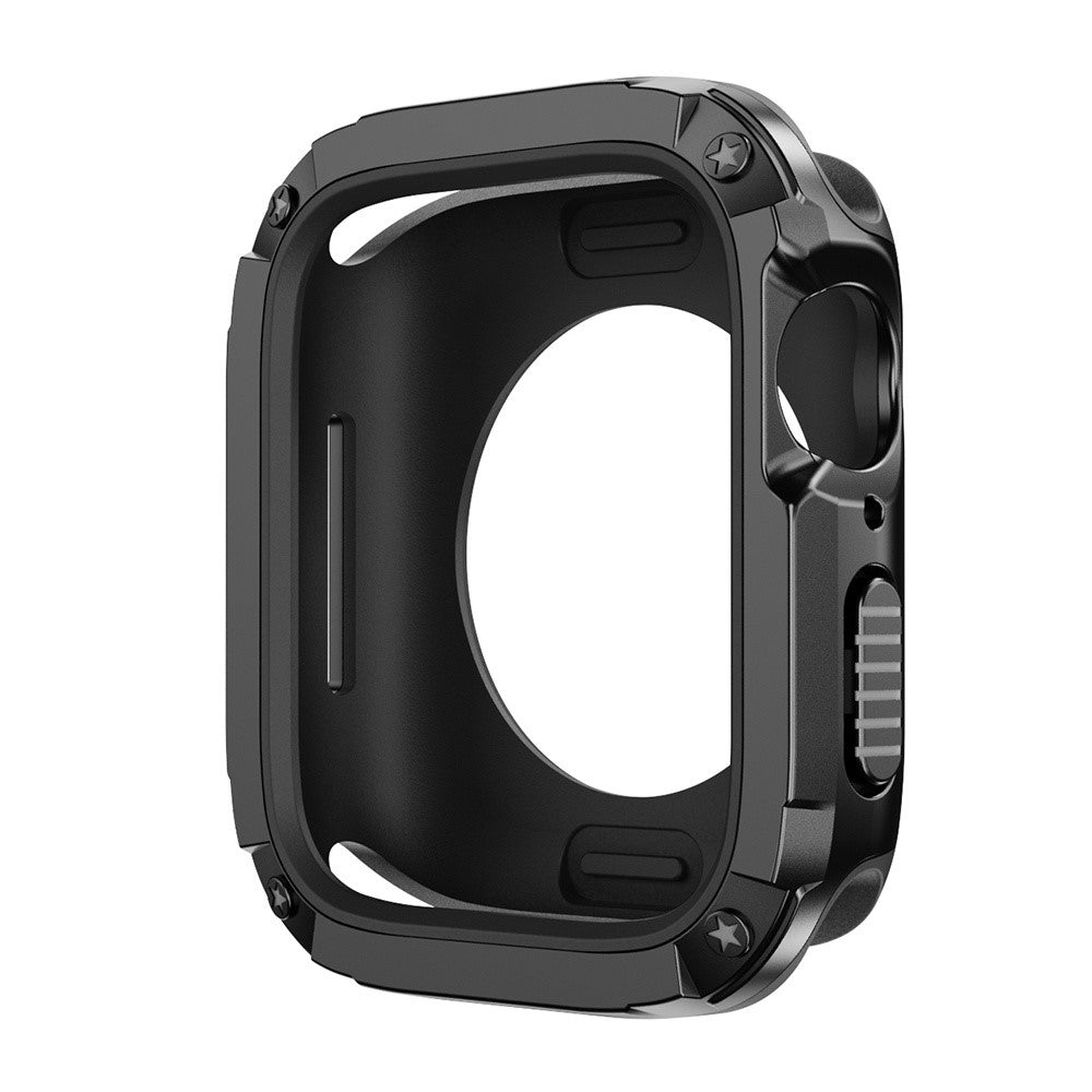 Meget Godt Silikone Cover passer til Apple Smartwatch - Sort#serie_1