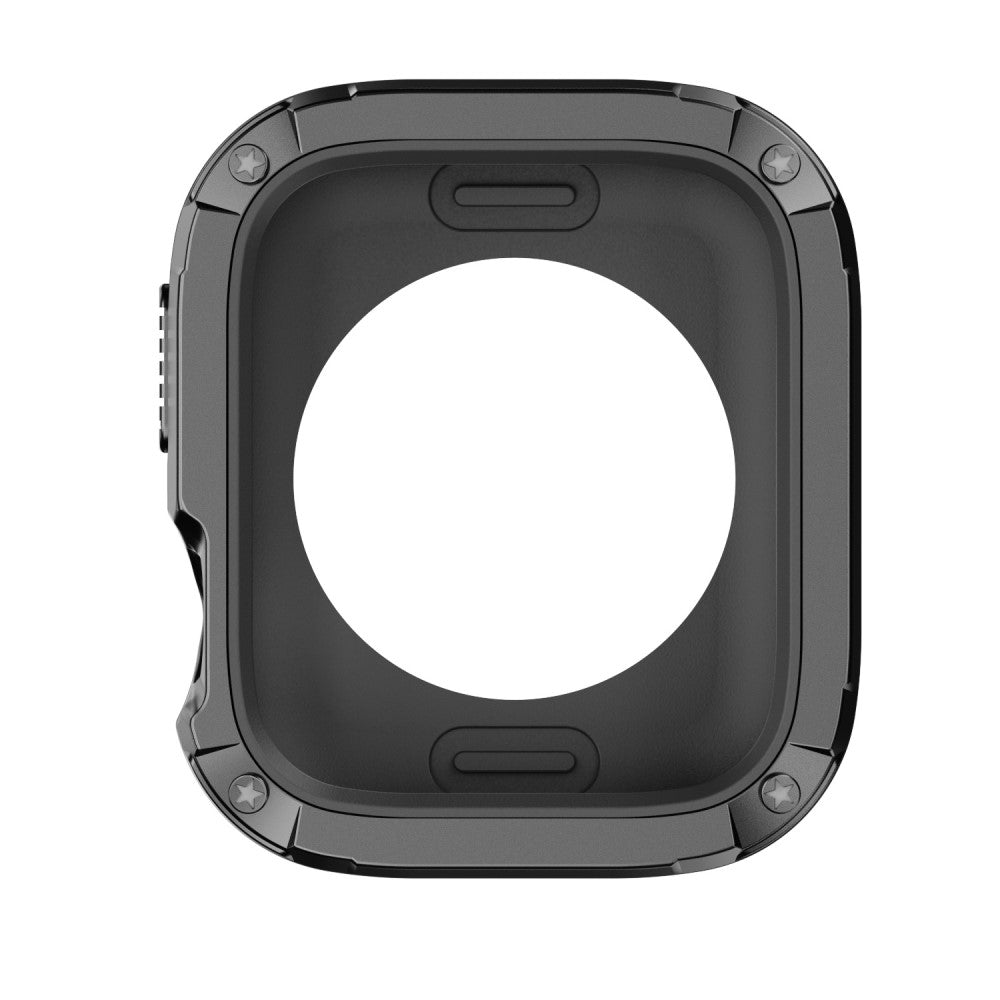 Meget Godt Silikone Cover passer til Apple Smartwatch - Sort#serie_1