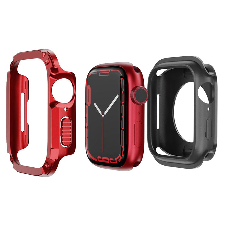 Meget Godt Silikone Cover passer til Apple Smartwatch - Rød#serie_2