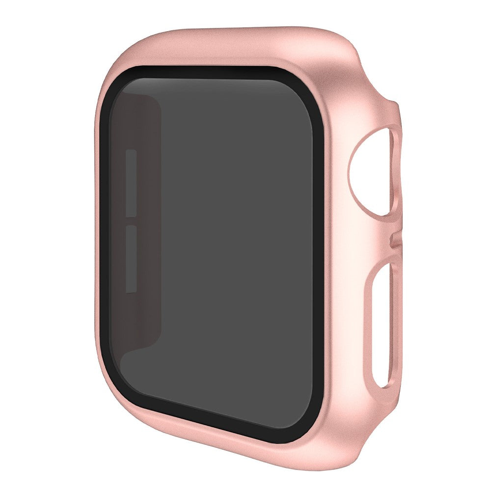 Apple Watch SE 2022 (44mm) / SE / 6 / 5 integrated cover with tempered glass - Rose Gold#serie_14