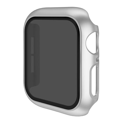 Apple Watch SE 2022 (44mm) / SE / 6 / 5 integrated cover with tempered glass - Silver#serie_15