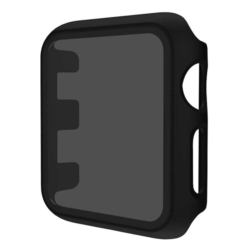 Apple Watch SE 2022 (44mm) / SE / 6 / 5 integrated cover with tempered glass - Black#serie_16