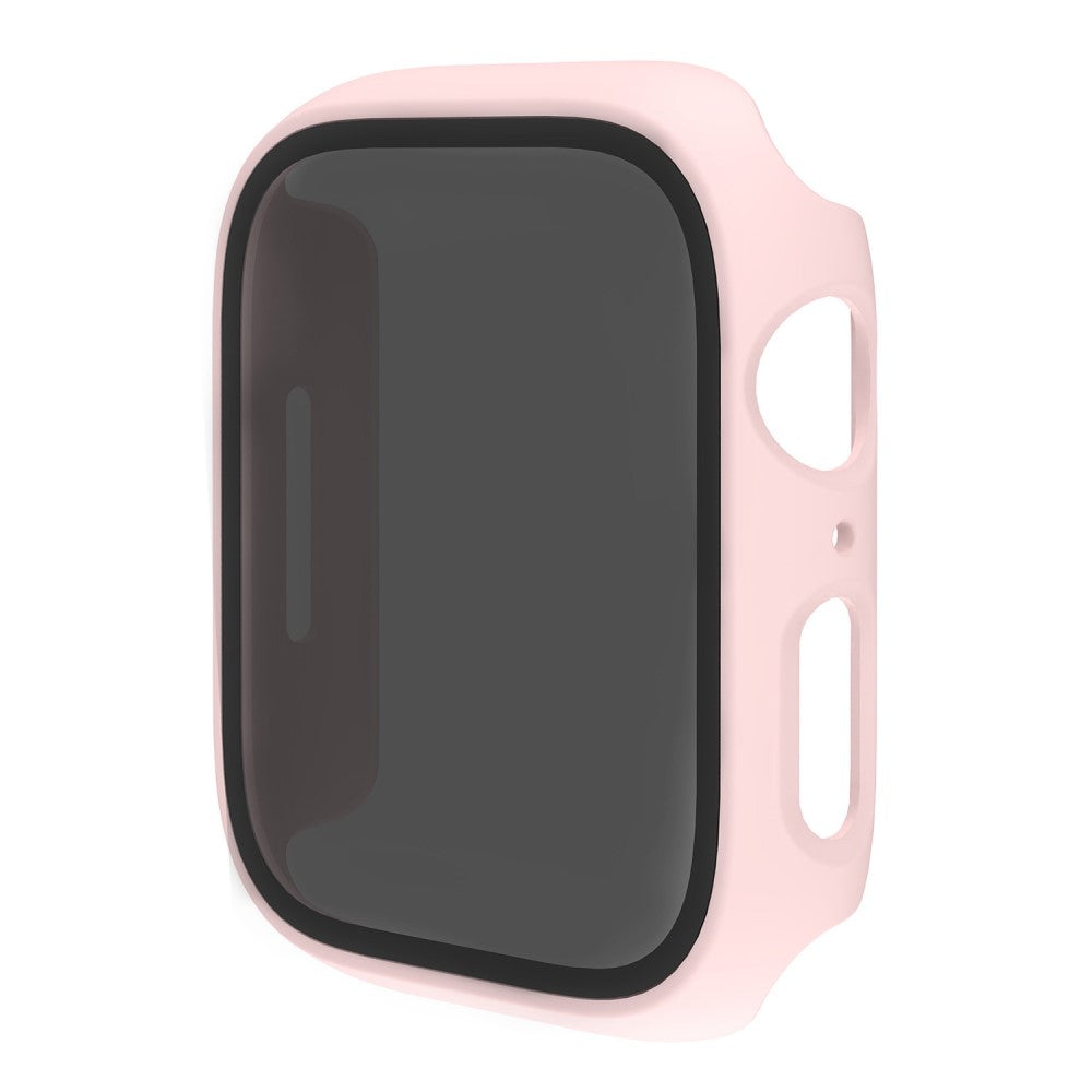 Apple Watch SE 2022 (44mm) / SE / 6 / 5 integrated cover with tempered glass - Pink#serie_7