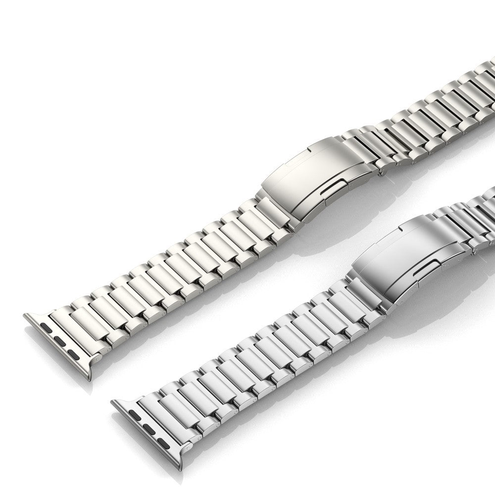 Fint Metal Universal Rem passer til Apple Smartwatch - Sort#serie_1