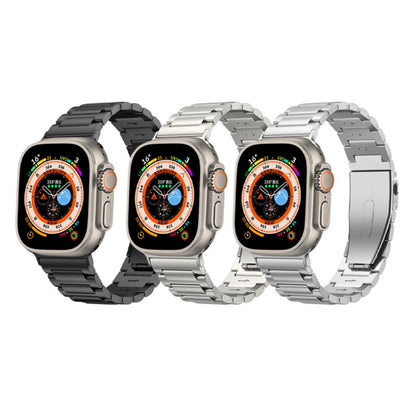 Apple Watch Series 9 45mm / Ultra 2 titanium alloy strap - Black#serie_1