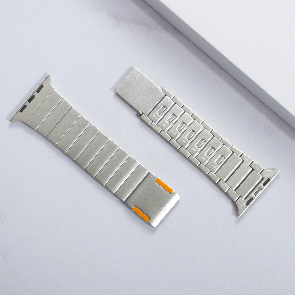 Supercool Metal Universal Rem passer til Apple Smartwatch - Sølv#serie_4