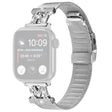 Tufft Apple Smartwatch Metall Och Strass Universell Armband