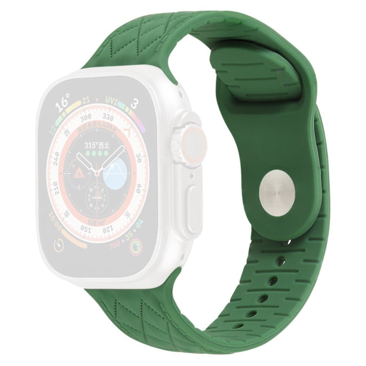 Fantastisk Silikone Universal Rem passer til Apple Smartwatch - Grøn#serie_12