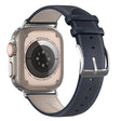 Apple Smartwatch Metall Och Konstläder Universell Armband