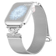 Bra Apple Smartwatch Metall Och Strass Universell Armband