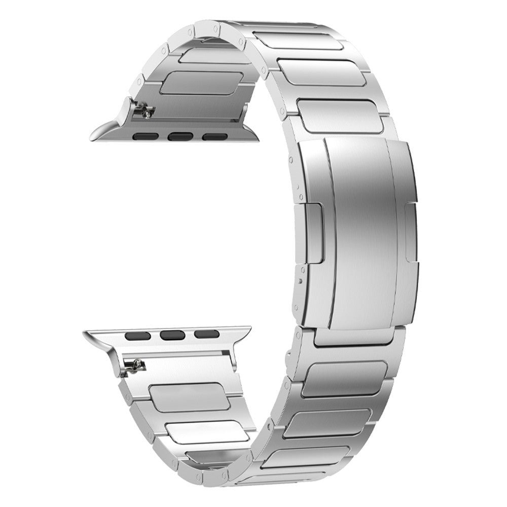 Elegant Metal Universal Rem passer til Apple Smartwatch - Sølv#serie_2