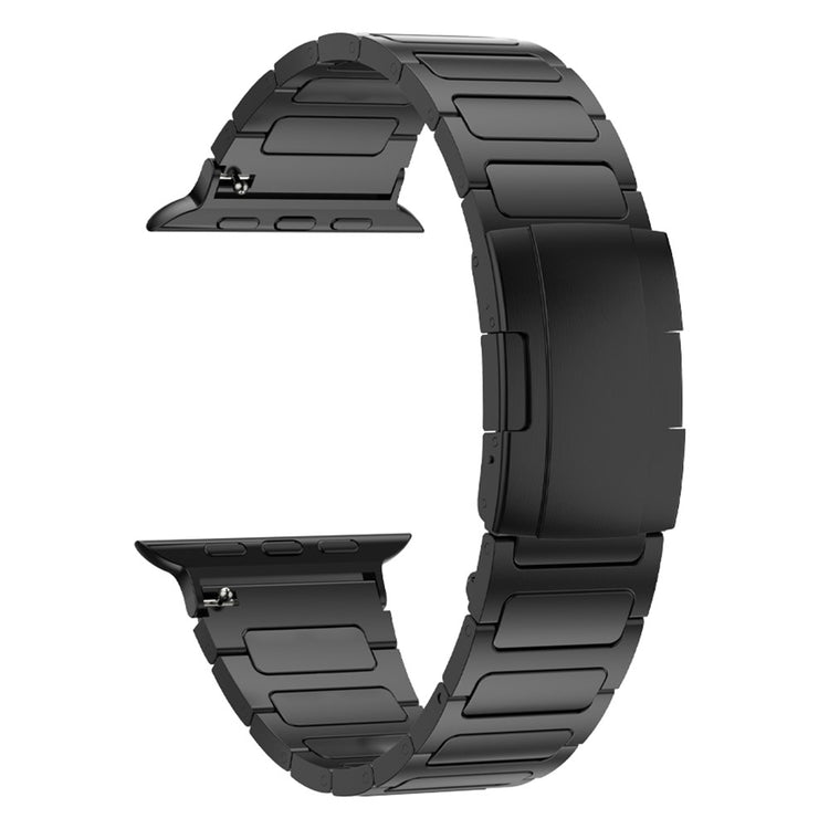 Elegant Metal Universal Rem passer til Apple Smartwatch - Sort#serie_3