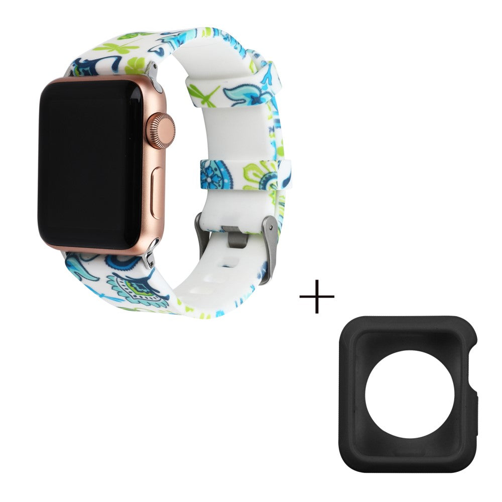 Silikone Cover passer til Apple Watch Series 1-3 38mm - Flerfarvet#serie_2