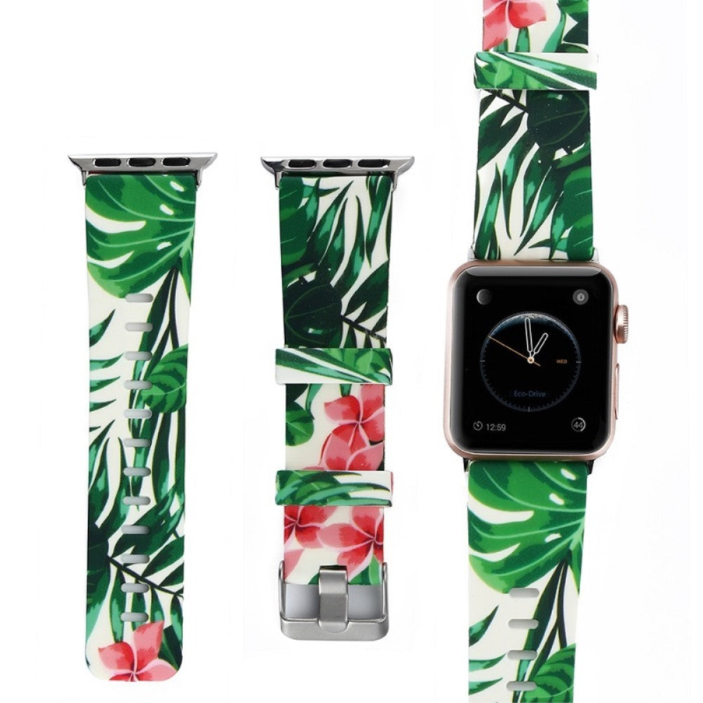 Silikone Cover passer til Apple Watch Series 1-3 38mm - Flerfarvet#serie_1