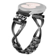 Bra Samsung Smartwatch Metall Och Strass Universell Armband