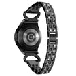 Bra Samsung Smartwatch Metall Och Strass Universell Armband
