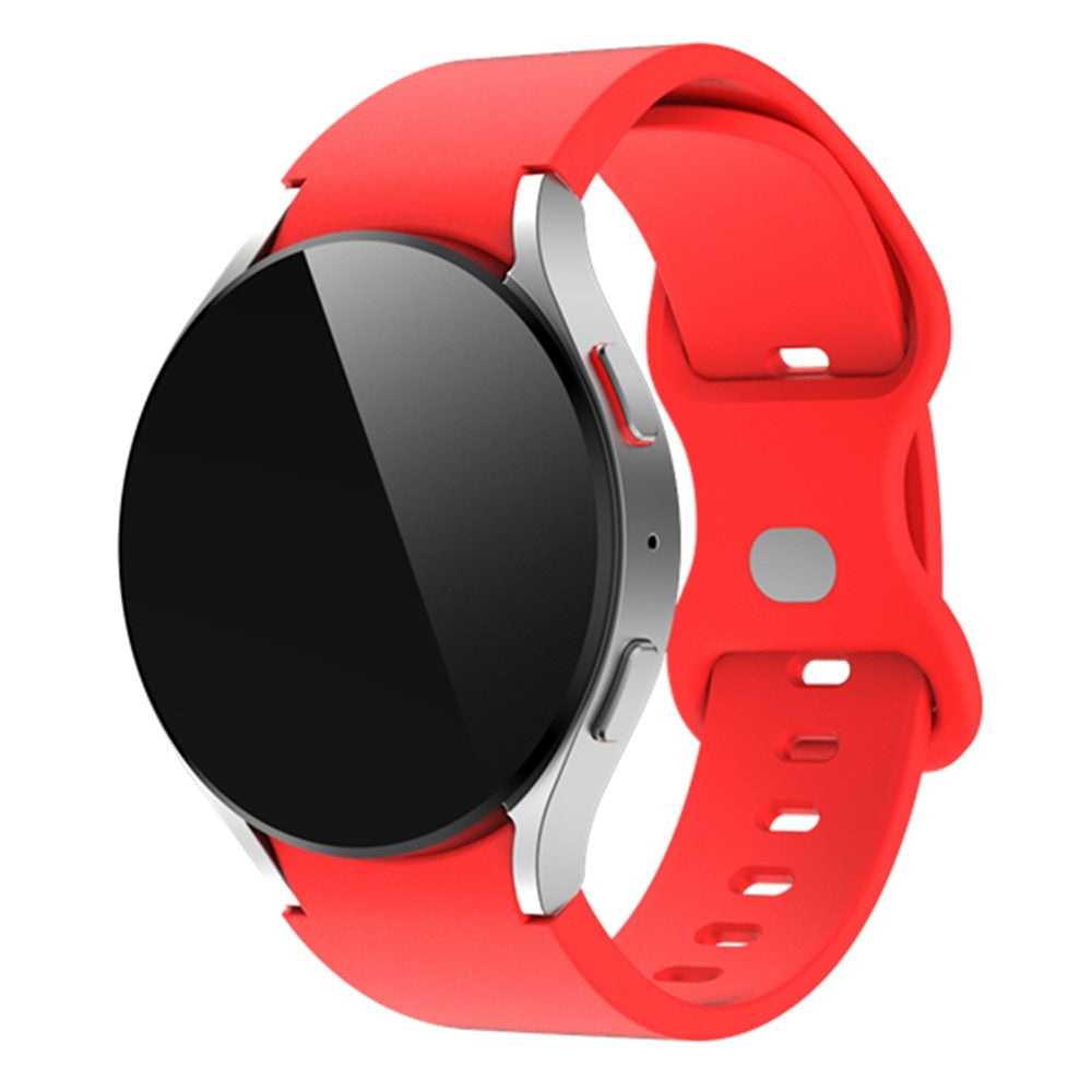 Helt Vildt Skøn Silikone Universal Rem passer til Samsung Smartwatch - Rød#serie_5