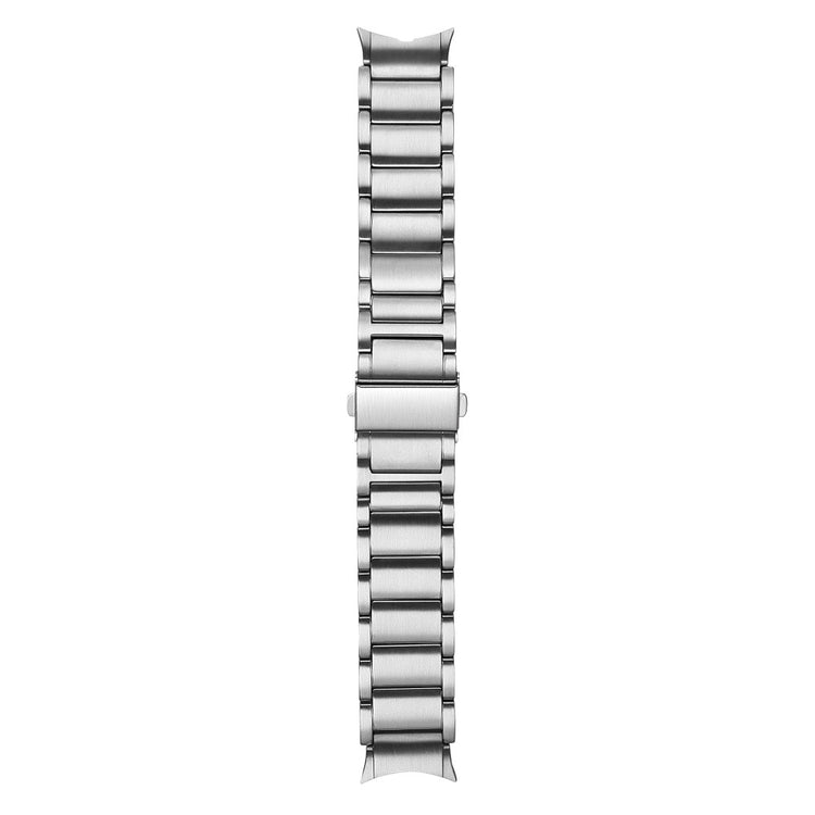 Mega Sejt Metal Universal Rem passer til Samsung Smartwatch - Sølv#serie_3