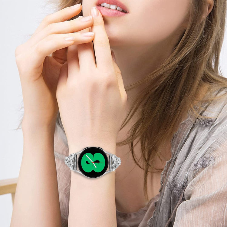 Metal Universal Rem passer til Samsung Galaxy Watch 6 (40mm) / Samsung Galaxy Watch 6 (44mm) - Sølv#serie_4