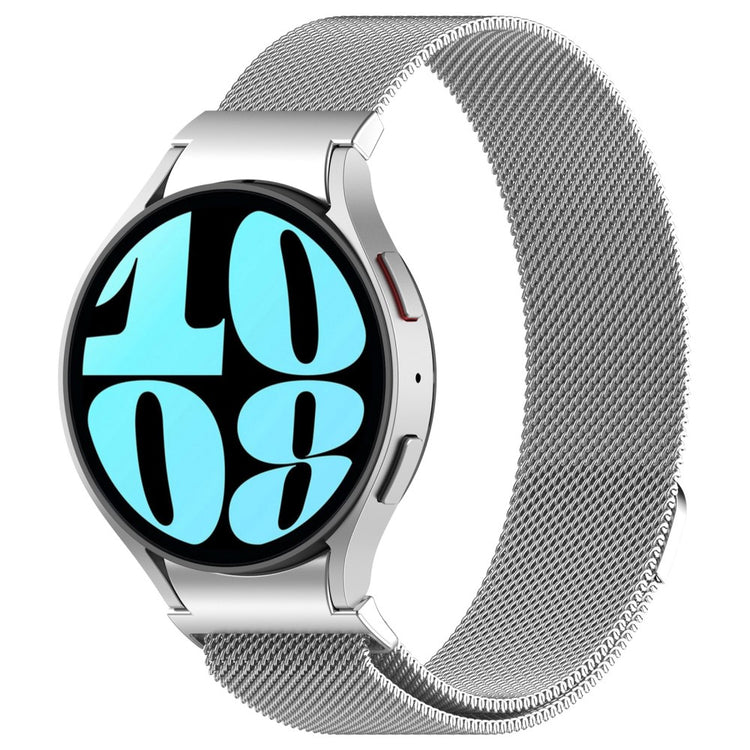 Helt Vildt Smuk Metal Universal Rem passer til Samsung Smartwatch - Sølv#serie_1