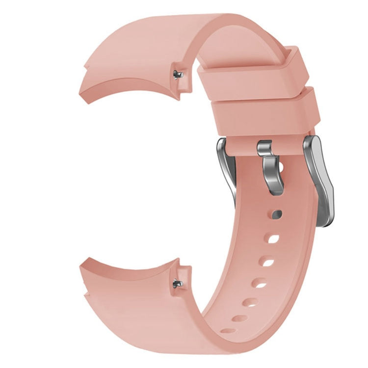 Pænt Metal Og Silikone Universal Rem passer til Samsung Smartwatch - Pink#serie_1