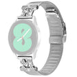 Fast Smartwatch Metall Och Strass Universell Armband