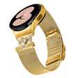 Bra Samsung Smartwatch Metall Och Strass Universell Armband