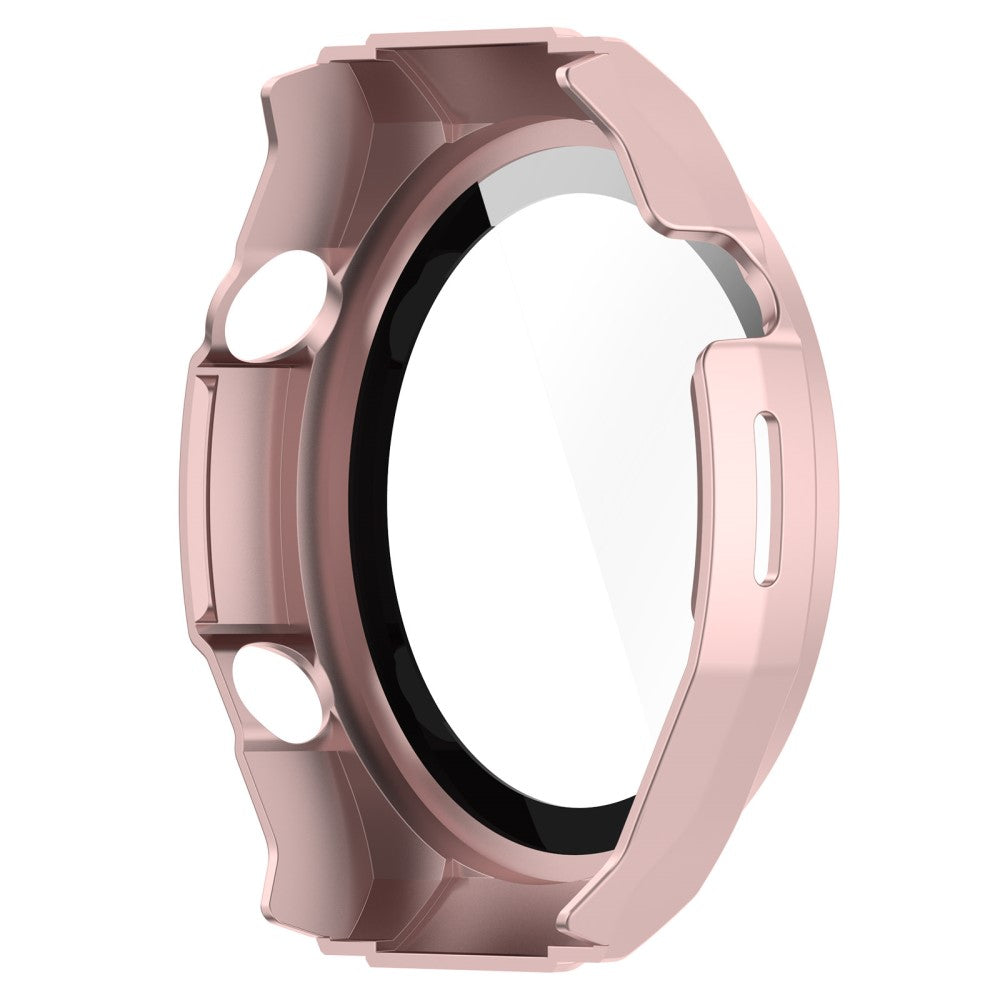 Vildt Godt Cover med Skærmbeskytter i Plastik og Hærdet Glas passer til Huawei Watch Ultimate - Pink#serie_4