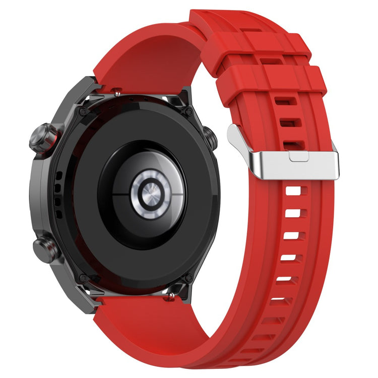 Meget Nydelig Silikone Universal Rem passer til Smartwatch - Rød#serie_2