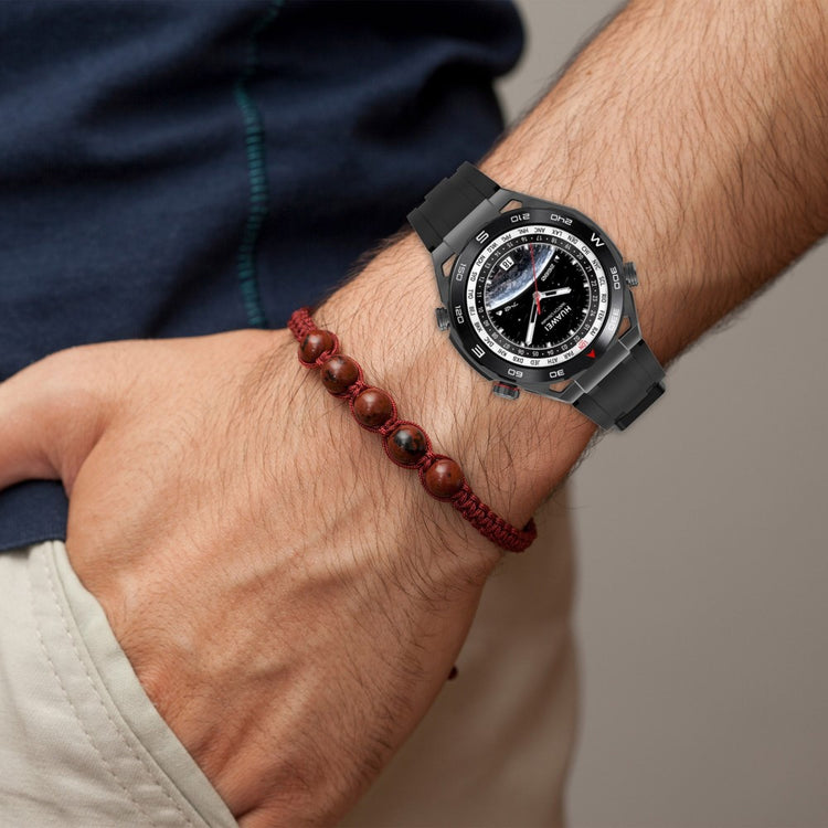 Meget Nydelig Silikone Universal Rem passer til Smartwatch - Blå#serie_5