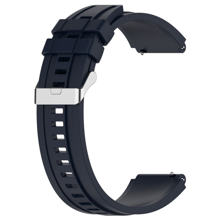 Meget Nydelig Silikone Universal Rem passer til Smartwatch - Blå#serie_7