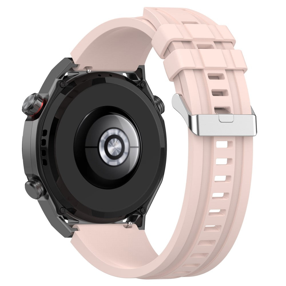 Meget Nydelig Silikone Universal Rem passer til Smartwatch - Pink#serie_9