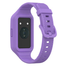 Meget Slidstærk Silikone Universal Rem passer til Huawei Smartwatch - Lilla#serie_10