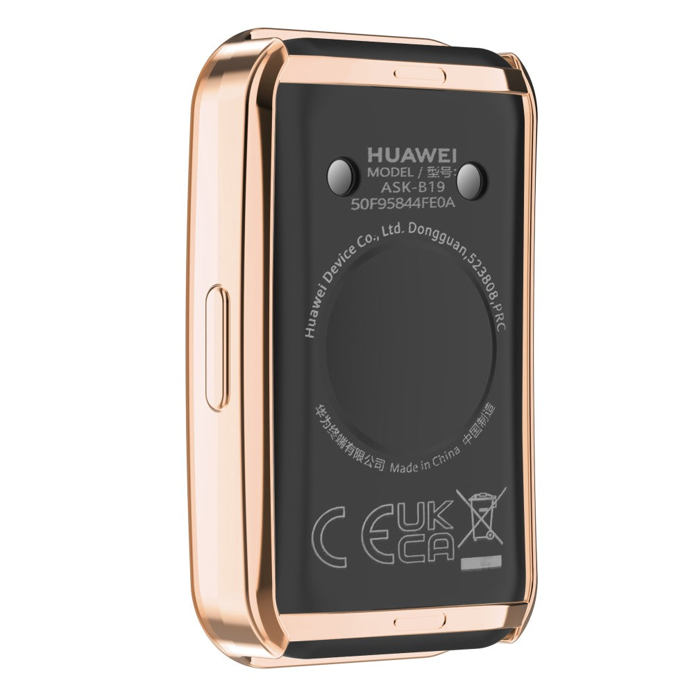 Rigtigt Flot Silikone Cover passer til Huawei Band 8 - Pink#serie_4