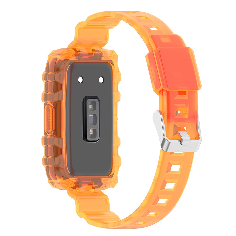 Tidsløst Silikone Universal Rem passer til Smartwatch - Orange#serie_5